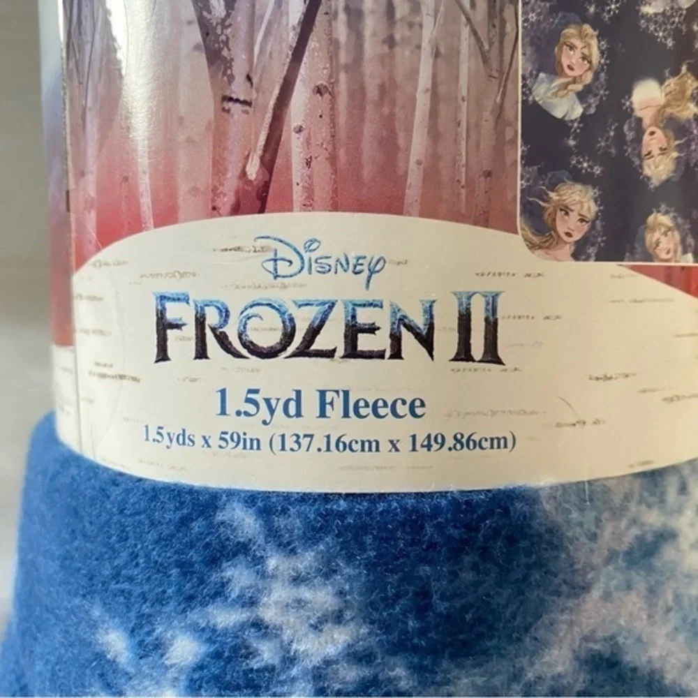Frozen ll 1.5 yd Fleece Size 1.5 Yd X 59”New‎ With Tags